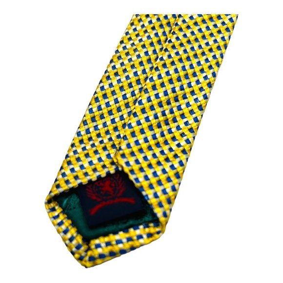 Tommy Hilfiger 1 Pair Vintage Men’s Silk Ties USA Made Imported Fabric Multicolo - Picture 11 of 13